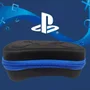 2 Case Estojo Capa Controle Playstation 5 Ps5 Bolsa Skin Cor:preto-azul