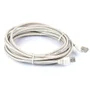 Cabo De Rede Patch Cord Cat5e Montado Branco - 75 Metros