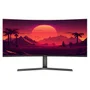 Monitor Gamer Curvo Duex, 34", Hdr 3440 X 1440, 180hz, HDMI/display Port, Preto - Dxpro340p