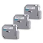 Kit 03 Fita Rotulador Compativel Brother Branca 12mm Mk 231 Mk231