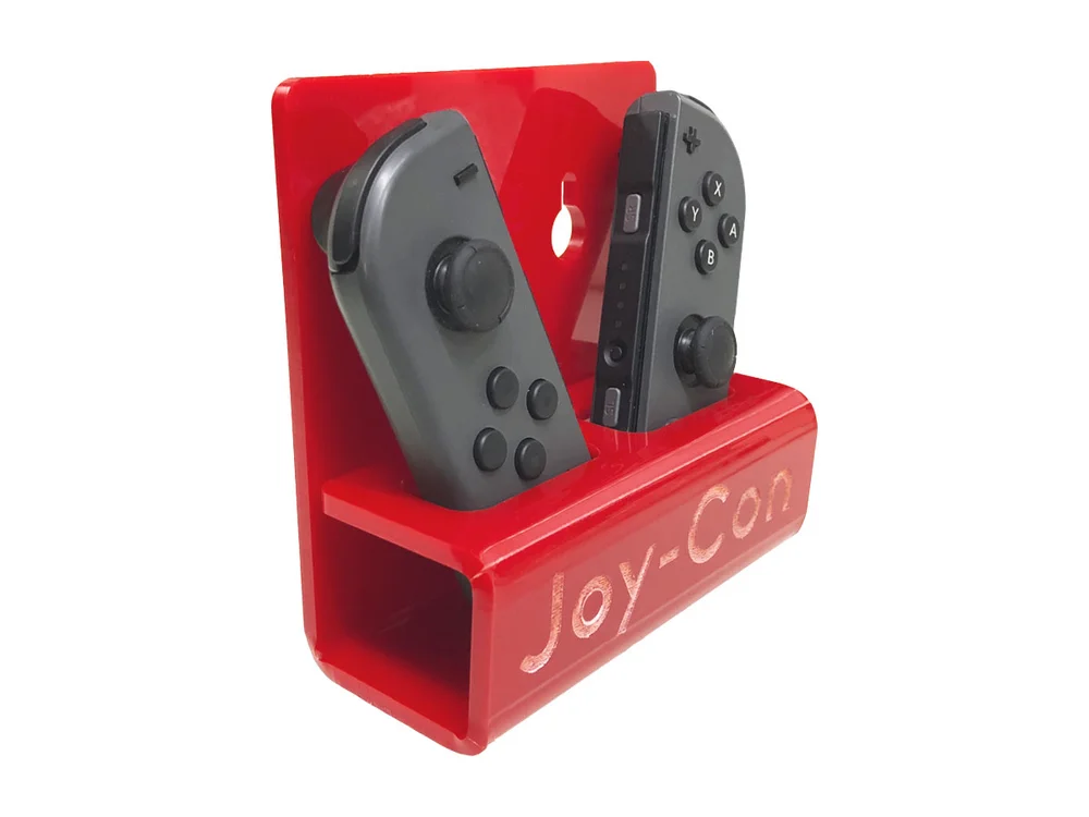 Suporte Parede/bancada Joy - Con Nintendo Switch - Acrílico Suporte Parede/bancada Joy - Con Nintendo Switch - Acrílico