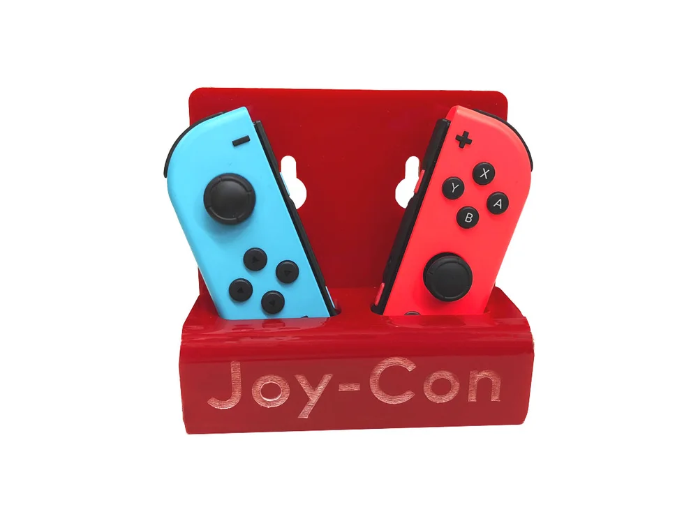 Suporte Parede/bancada Joy - Con Nintendo Switch - Acrílico Suporte Parede/bancada Joy - Con Nintendo Switch - Acrílico