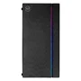 Gabinete Tgt G250 S/fan S/fonte LED Rainbow Lateral Acrilico Preto - Tgt-g250pr-01