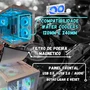 Gabinete Gamer Aquário Branco com 5 Fans RGB Inclusas Mini Tower para Placas Micro Atx Mini ITX Vidro Temperado