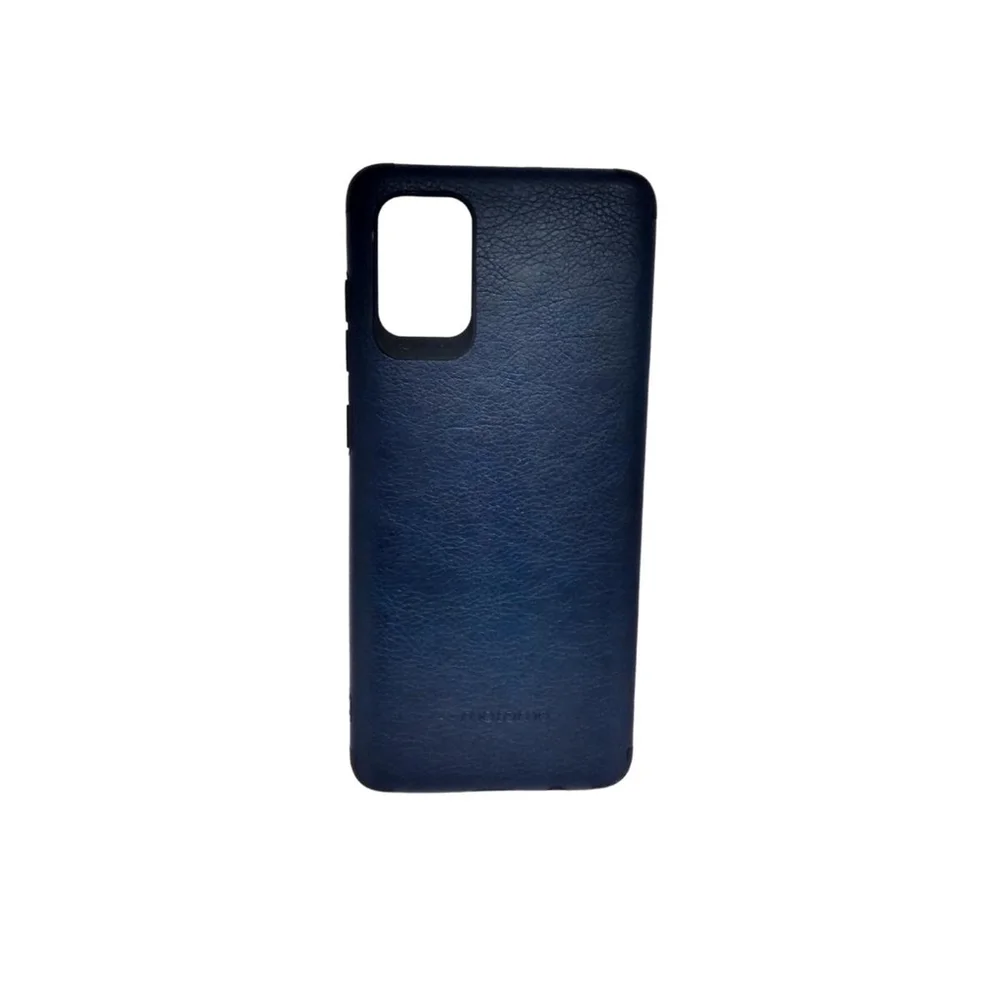 Capa Galaxy A71 Azul Anil Impacto