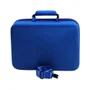 Bolsa Premium Mochila Transporte Para Playstation 5 Fat Digital Ultra E Acessórios Azul
