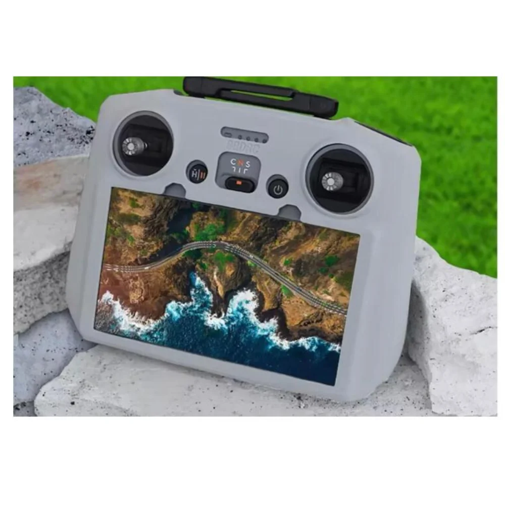 Capa De Silicone Cinza Para Controle Dji Rc N2