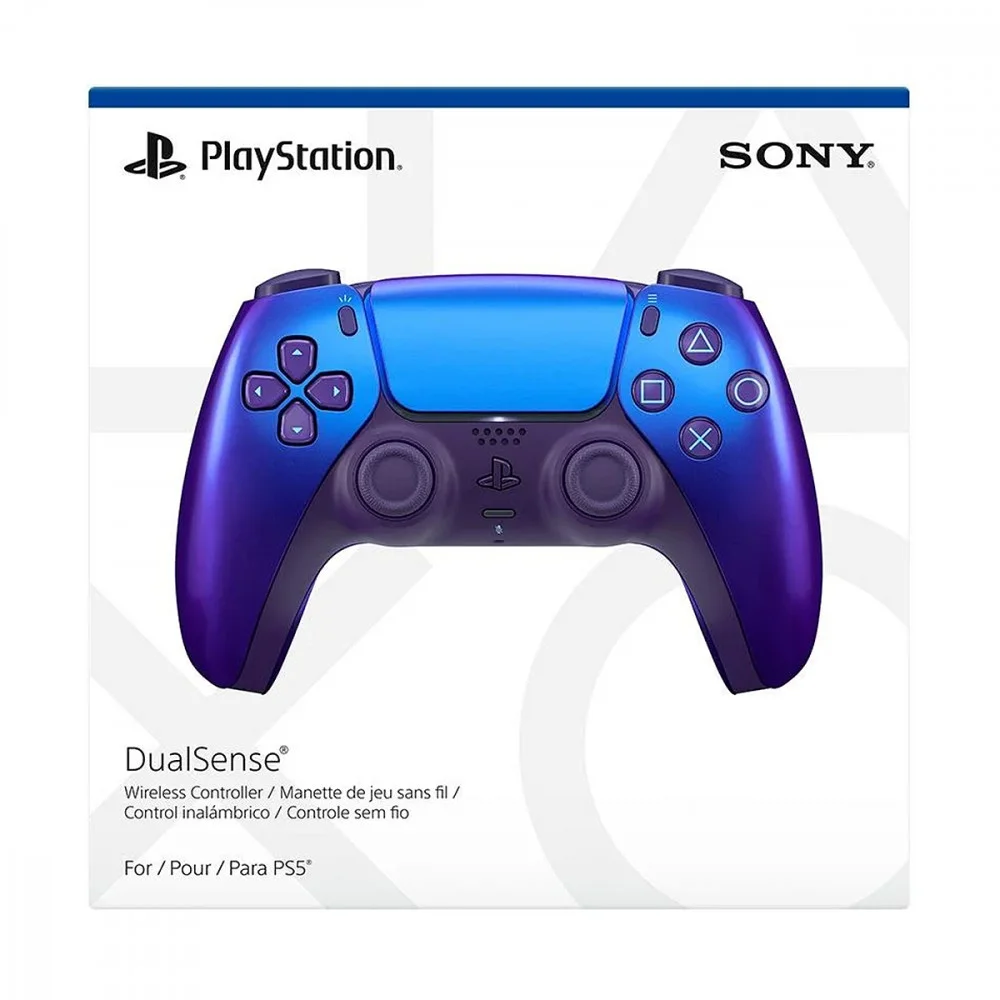 Controle Sem Fio Dualsense Playstation 5 Chroma Indigo Controle Sem Fio Dualsense Playstation 5 Chroma Indigo
