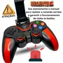 Kit 2 Controle Gamepad Joystick Compatível PC Celular Android Ios TabLED Sem Fio Bluetooth Wireles.