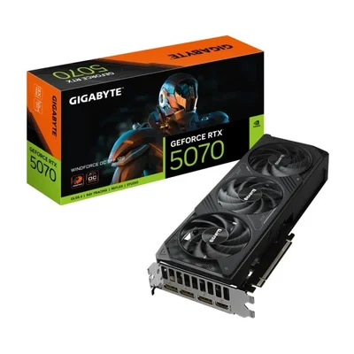 グラフィックボード・グラボ・ビデオカード GIGABYTE RTX5070 WINDFORCE OC SFF 12G Placa-De-V-deo-Gigabyte-
