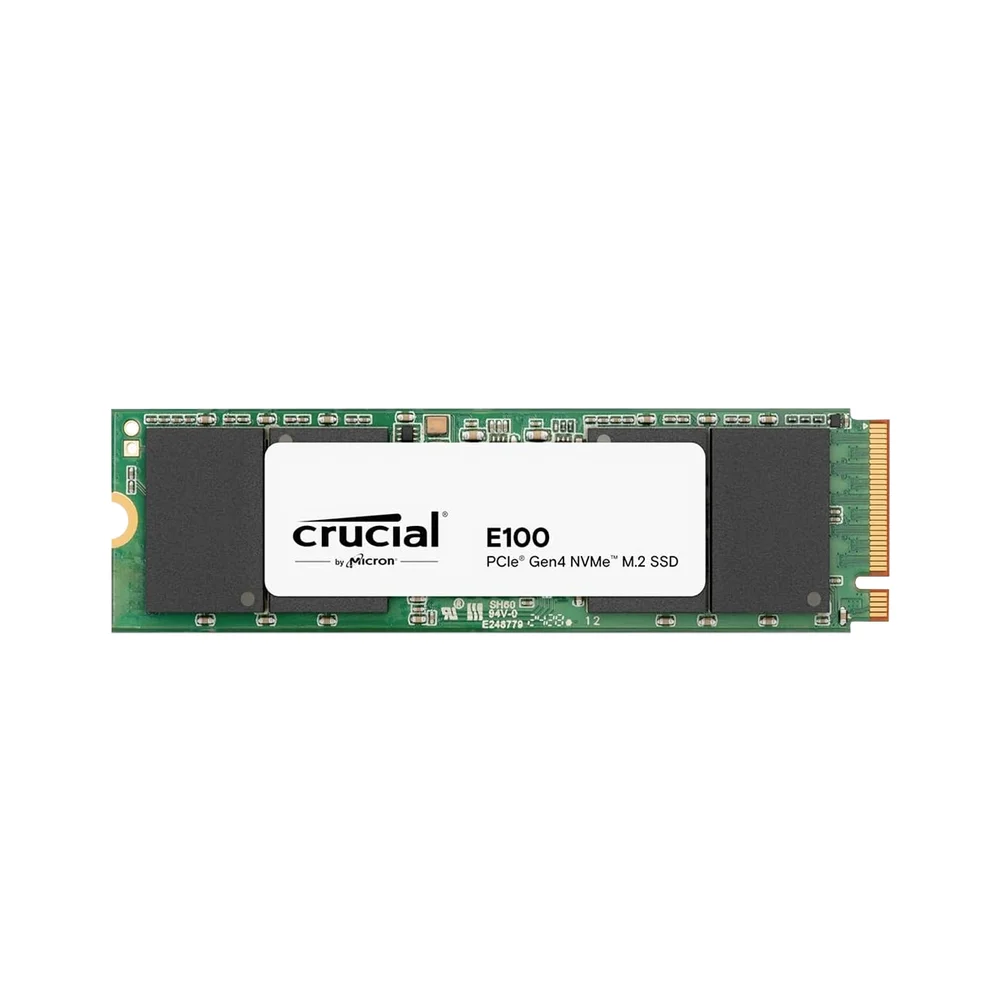 SSD  480GB M.2 Nvme PCie 4 4700mb/s Leit -2500mb/s Grav E100 Ct480e100ssd8 Crucial - view 3