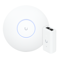 Roteador Wi-fi 6 Access Point 3.0 Gbps + Injetor Poe | U6+ Ubiquiti Com Fonte 48v 15w