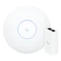 Roteador Wi-fi 6 Access Point 3.0 Gbps + Injetor Poe | U6+ Ubiquiti Com Fonte 48v 15w
