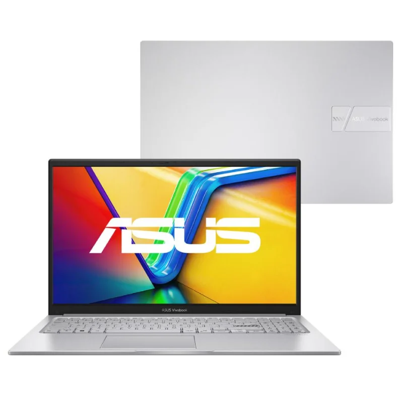 Notebook Asus Vivobook 15 X1504va, Intel Core i5-1334u, 4GB RAM, SSD 256GB, Tela 15.6" LED Full HD, Linux Keepos, Silver - Nj1726 Notebook Asus Vivobook 15 X1504va, Intel Core i5-1334u, 4GB RAM, SSD 256GB, Tela 15.6" LED Full HD, Linux Keepos, Silver - Nj1726