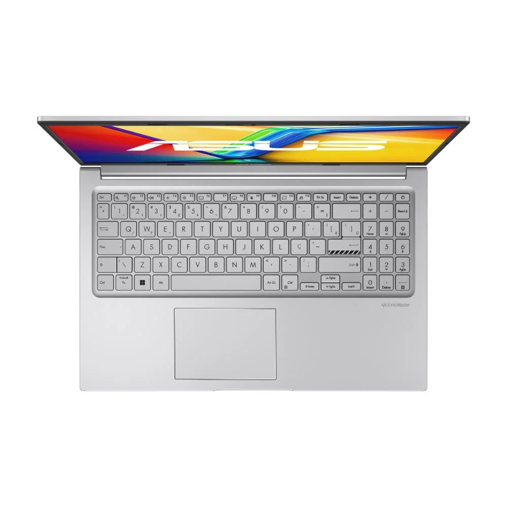 Notebook Asus Vivobook 15 X1504va, Intel Core i5-1334u, 4GB RAM, SSD 256GB, Tela 15.6" LED Full HD, Linux Keepos, Silver - Nj1726 Notebook Asus Vivobook 15 X1504va, Intel Core i5-1334u, 4GB RAM, SSD 256GB, Tela 15.6" LED Full HD, Linux Keepos, Silver - Nj1726