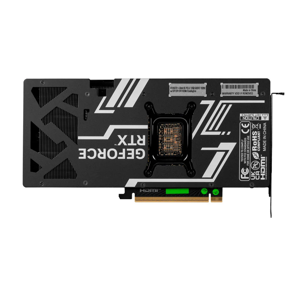 Placa de Vídeo Nvidia Rtx 5070 1 Click Oc 2x