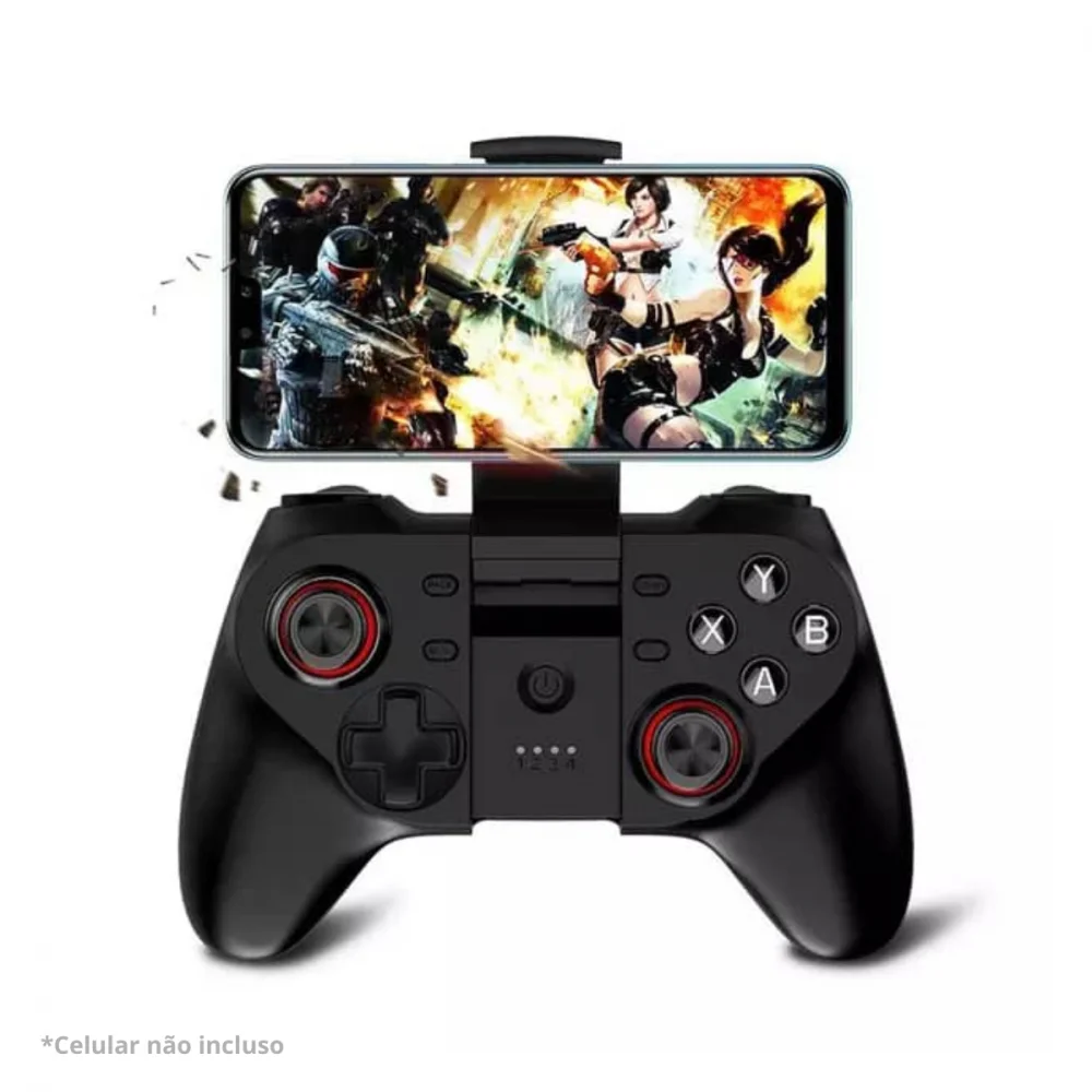 Controle Gamer Para Celular Bluetooth Android Lightning Altomex Al-g7 / Código Ipega 9033