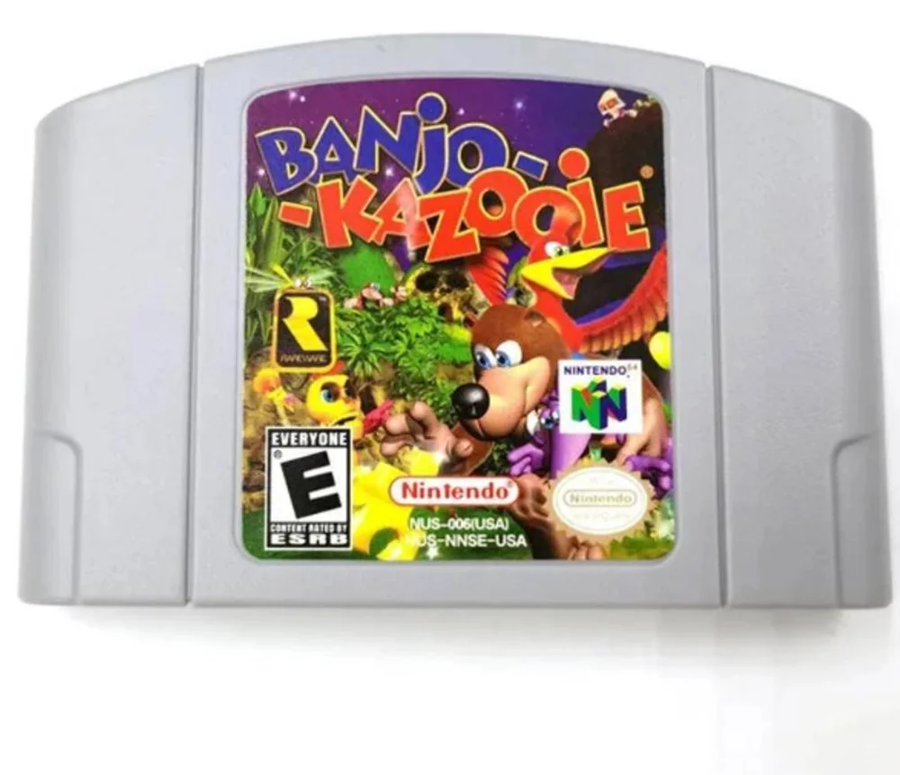 Jogo Banjjo Kazooie Compativel Nintendo 64 Jogo Banjjo Kazooie Compativel Nintendo 64
