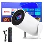 Projetor Portátil Hy300 Smart Wifi Bluetooth Integrados Android 11.0 Alta Resolução C/ Auto Falante