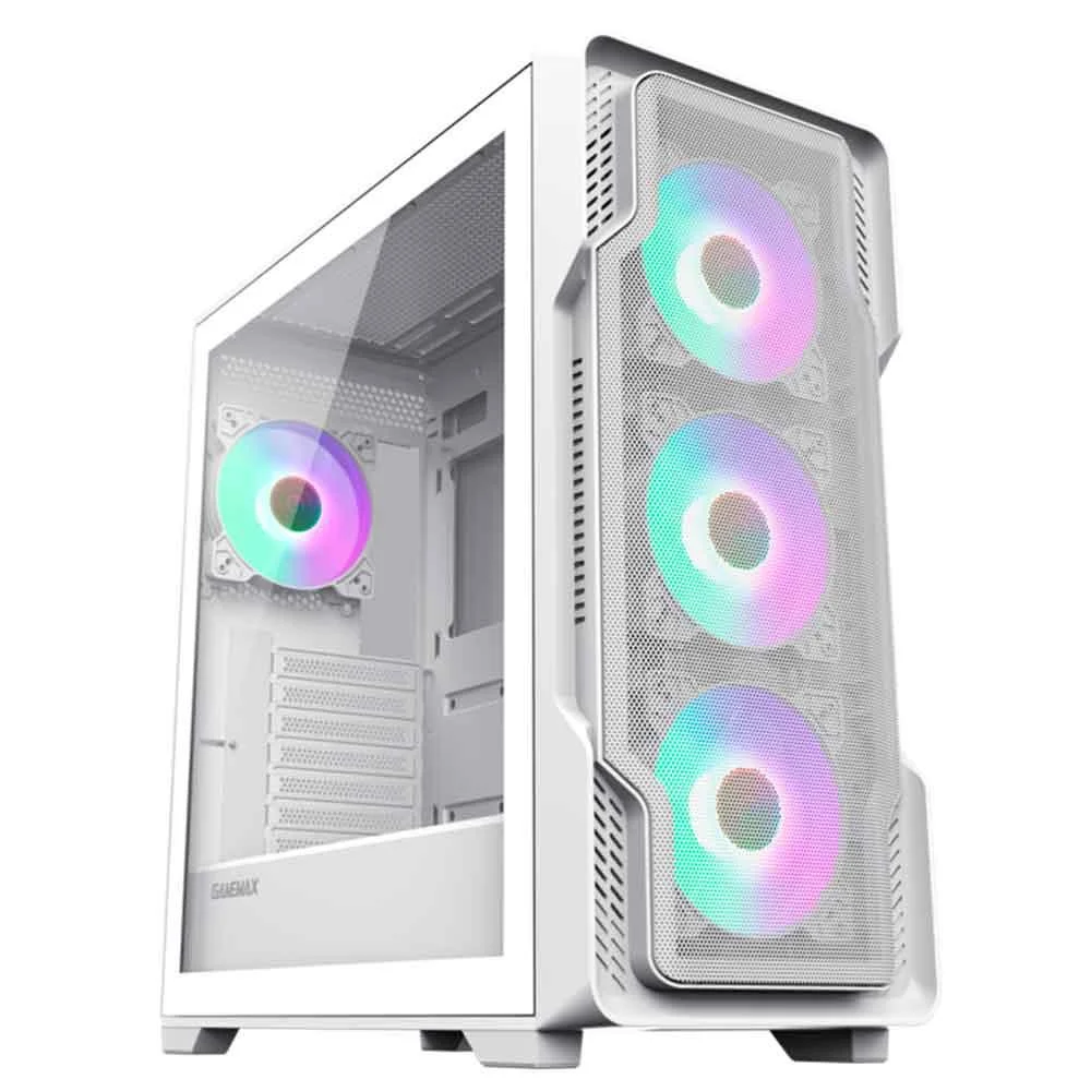 Gabinete Gamer Gamemax Siege Tower Atx Branco - X614100901688 Gabinete Gamer Gamemax Siege Tower Atx Branco - X614100901688