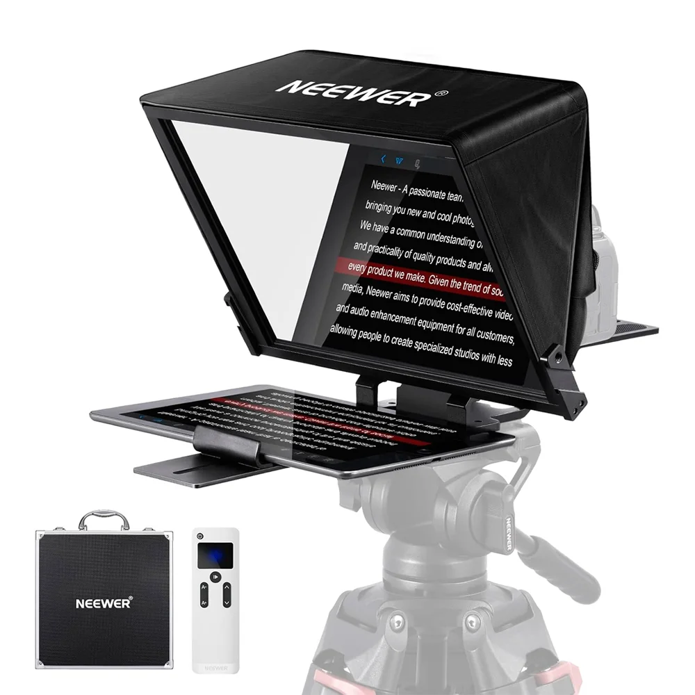 新品 NEEWER テレプロンプター X14 PRO 14インチ 折りたたみ式 Produtos com até 15 OFF no PIX KaBuM