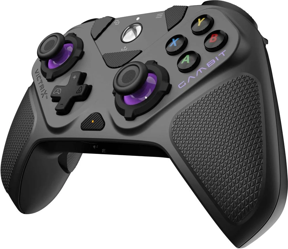 Pdp - Controle Bluetooth De Torneio Com Fio Victrix Gambit Prime Para XBOX Series X|s, XBOX One E PC Com WINDOWS 10/11 - Cinza-049-006-gy