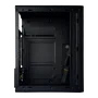 Gabinete Office Hayom 1 Fan 120mm S/fonte Micro-atx 2 Portas Usb 2.0 Preto - Gb1751