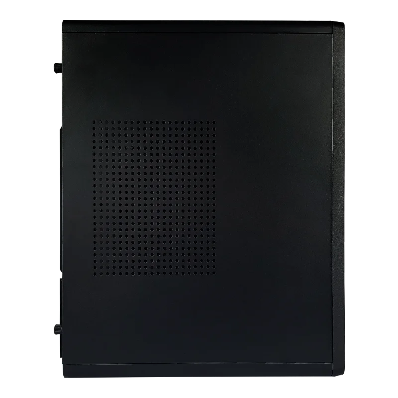 Gabinete Office Hayom 1 Fan 120mm S/fonte Micro-atx 2 Portas Usb 2.0 Preto - Gb1751