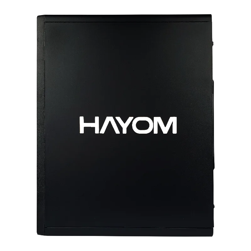 Gabinete Office Hayom 1 Fan 120mm S/fonte Micro-atx 2 Portas Usb 2.0 Preto - Gb1751