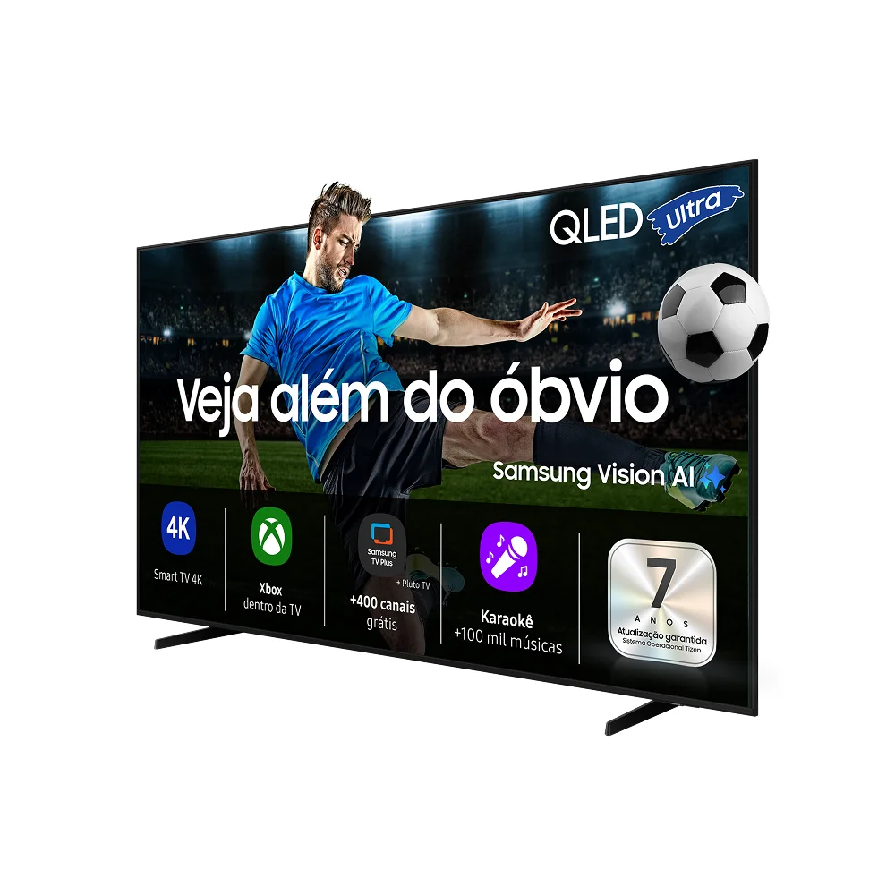 Smart Tv Samsung Vision AI 65"" QLED Ultra 4K Q7F 2025, Pontos Quânticos, Processador com AI, Art Store, Alexa - view 3