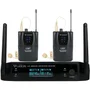 Sistema De Microfone Duplo Sem Fio Leson Ls962 Preto