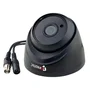 Câmera De Segurança Jl Protec Dome Black Interna Full Hd 1080p Com Visão Noturna De 20 Metros E Lente 2.8mm