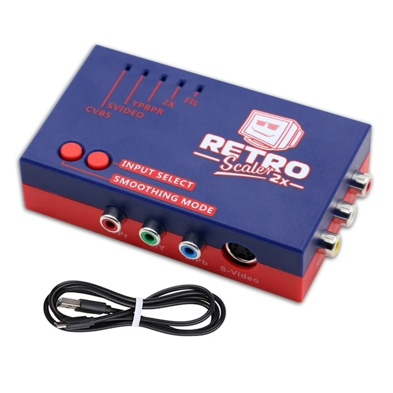Conversor Retroscaler2x HDMI Premium Compativel Com Super Nintendo, Ps2, N64, XBOX Clássico E + Conversor Retroscaler2x HDMI Premium Compativel Com Super Nintendo, Ps2, N64, XBOX Clássico E +