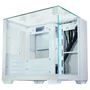 Gabinete Gamer Aquário K-mex Visão Infinita 2 - Vidro Temperado - M-atx - Branco - Cgw1x2rh002cb0x