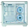 Gabinete Gamer Aquário K-mex Visão Infinita 2 - Vidro Temperado - M-atx - Branco - Cgw1x2rh002cb0x