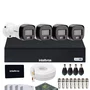 Kit 4 Câmeras Intelbras 1120b Full Color Dvr Mhdx 4 Canais Intelbars Com SSD 512gb.