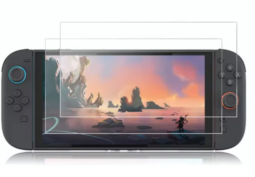 Kit 02x Películas De Vidro Hd Anti Risco Compativel Nintendo Switch 2 Tela 7.9 Kit 02x Películas De Vidro Hd Anti Risco Compativel Nintendo Switch 2 Tela 7.9
