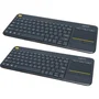 Kit 2x Teclado Sem Fio Logitech K400 Plus Tv PC Wireless