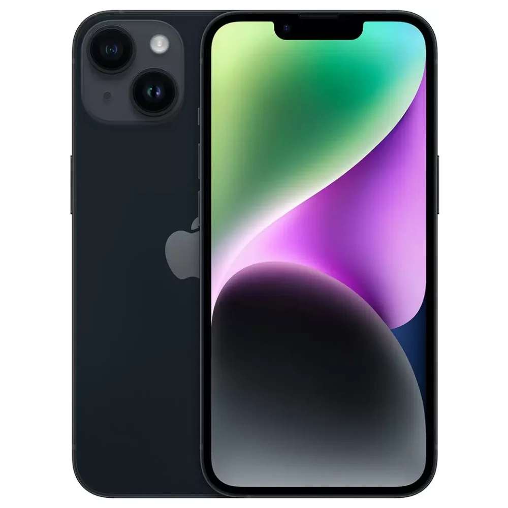 Usado: Iphone 14 256 Gb Preto - Excelente