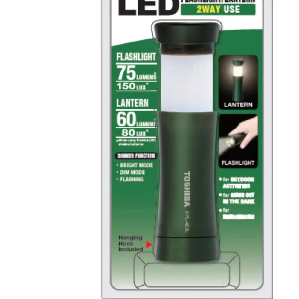 Lanterna Toshiba 2WAY KFL-403L Vermelha