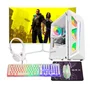 Computador PC Gamer Intel Core i9 11ª Geração 32gb Ram Nvme 1TB, RTX 5060 8GB, Monitor 23" 180hz Curvo - Branco