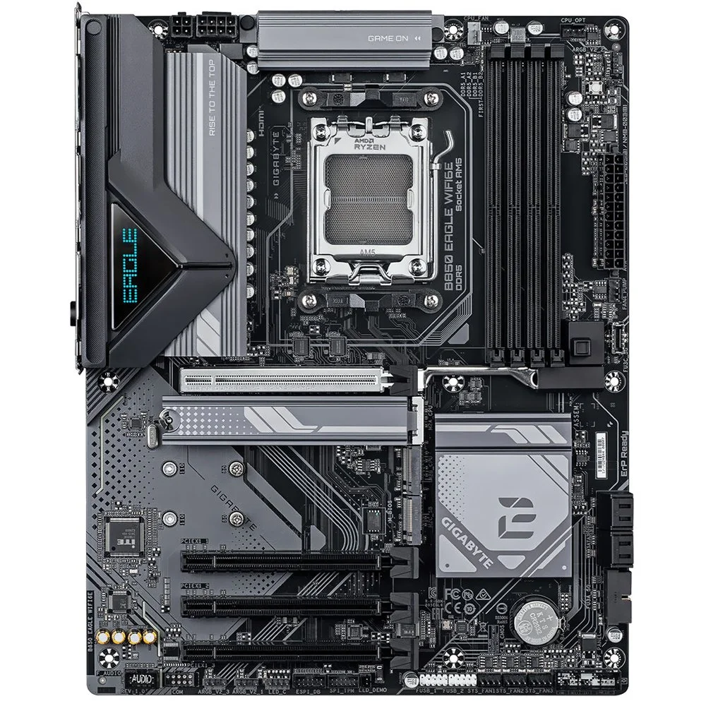 Placa Mãe Gigabyte B850 Eagle Wifi6 (am5/4xDDR5/hdmi/dp/m.2/usb 3.2) Placa Mãe Gigabyte B850 Eagle Wifi6 (am5/4xDDR5/hdmi/dp/m.2/usb 3.2)