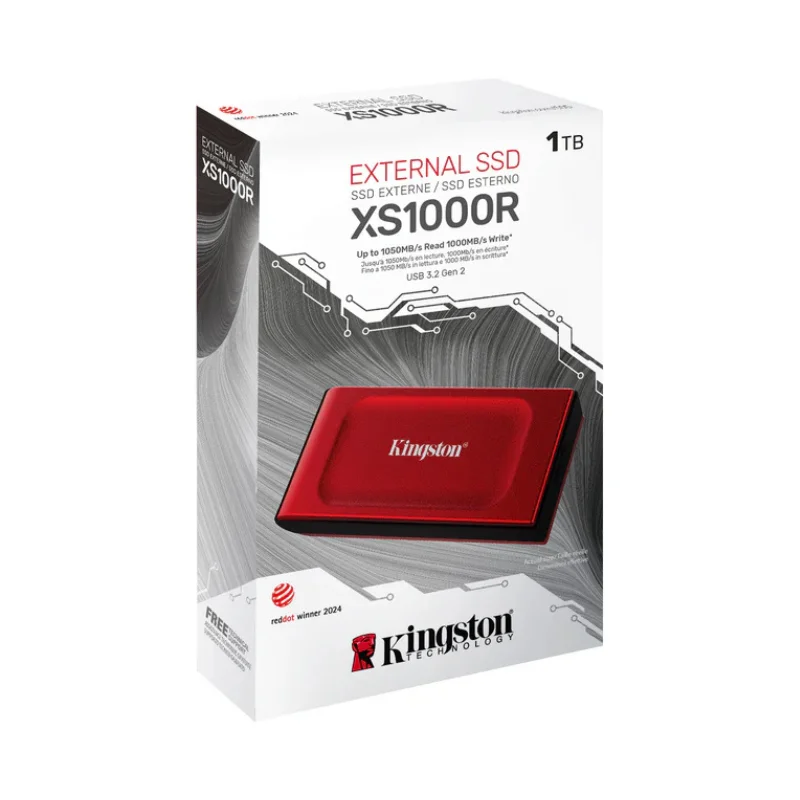 Kingston XS1000 外付けSSD 1TB SSD Externo 1tb Kingston XS1000 CMOTech Produtos