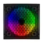 Fonte Alimentação Gamer Atx 750w Bivolt PC Rainbow RGB Pfc 80 Plus