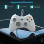 Controle Usb Com Fio Para XBOX 360 Computador Notebook Branco