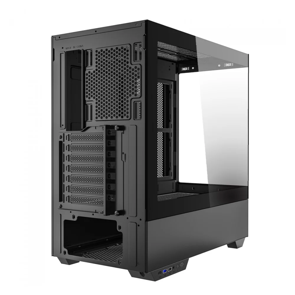 Gabinete Gamer Redragon Reflect Pro, Mid Tower, Vidro Temperado, E-atx, Sem Fans Gabinete Gamer Redragon Reflect Pro, Mid Tower, Vidro Temperado, E-atx, Sem Fans