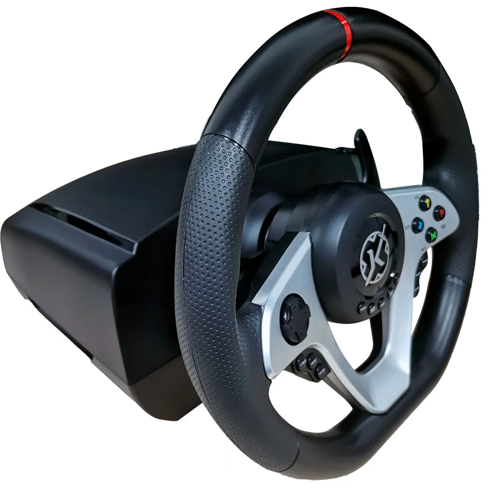 Volante Gamer Com Pedal E Cambio Kalkan G500 Proracing Force Feedback Preto Klk00032