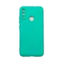 Capa Moto E6 Plus Silicone Aveludada Colorida Capinha Anti Impacto Moto E6 Plus:verde Água