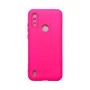 Capa Moto E6s / E6i Silicone Aveludada Protege Câmera Colorida Capinha Anti Impacto Moto E6s / E6i:pink
