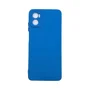 Capa Moto E22 Silicone Aveludada Protege Câmera Colorida Capinha Anti Impacto Moto E22:azul